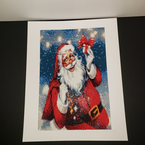 Diamond Art Santa